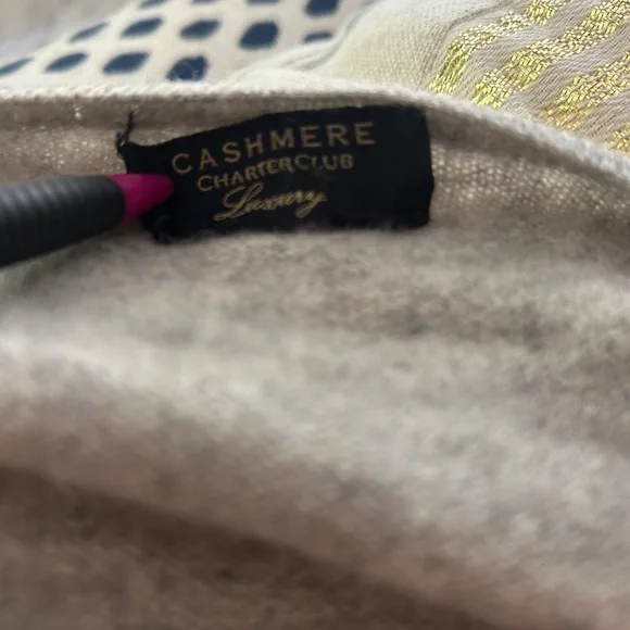 Charter Club Luxury 100% Cashmere Sweater - M - Picture 4 of 4